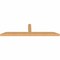 Ekena Millwork Portland Timber Gable Bracket, Western Red Cedar, 108"W x 27"H x 5 1/2"D x 5 1/2"F, 6/12 Pitch GBW108X27X0606POR00SWR - alternate 3